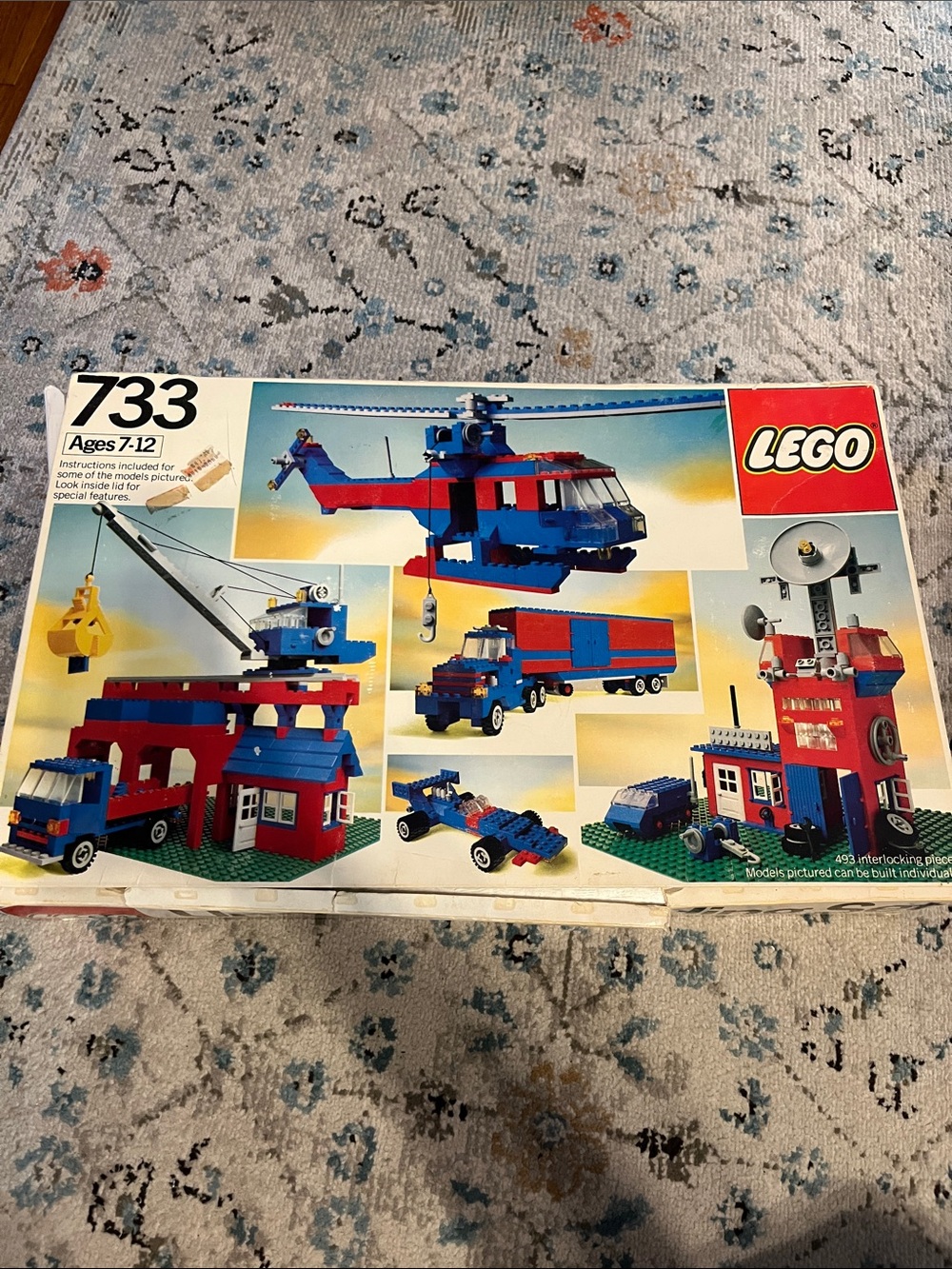 Vintage Lego Universal Building Set 733 in Box